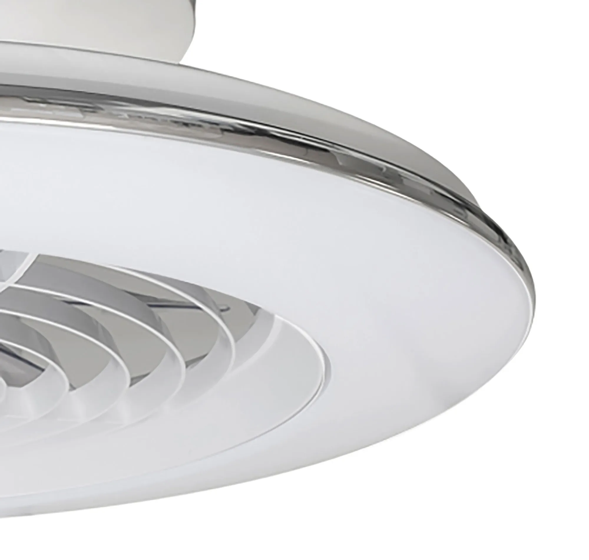 Alisio Mini 70W LED Dimmable Ceiling Light & Fan, Remote Controlled White M7493  Mantra Alisio Mini